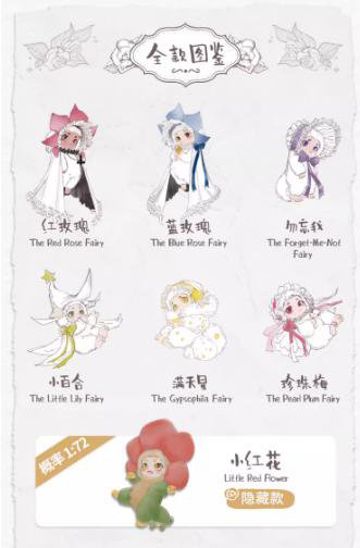 スーパー元気工場-CINO 花の精霊ソフビぬいぐるみブラインドボックス（1BOX=6個入）
