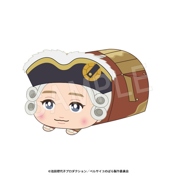 【BOX販売】劇場アニメ『ベルサイユのばら』もちころりん ぬいぐるみマスコット（全8種） 1BOX:8個入