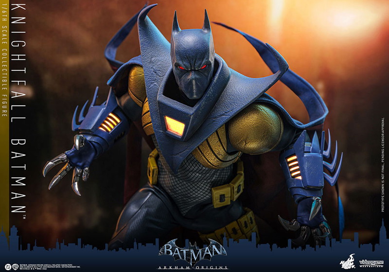 【ビデオゲーム・マスターピース】 『バットマン:アーカム・ビギンズ』1/6スケールフィギュア ナイトフォール・バットマン