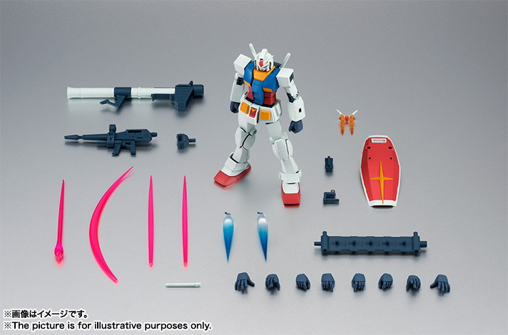 ROBOT魂 ＜SIDE MS＞ RX-78-2 ガンダム ver. A.N.I.M.E.（再販版）