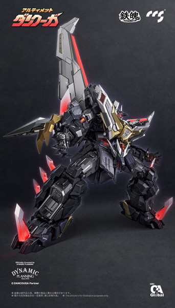C＆A Global Ltd. × CCSTOYS 鉄魄（MORTAL MIND）シリーズ アルティメットダンクーガ 合金可動フィギュア