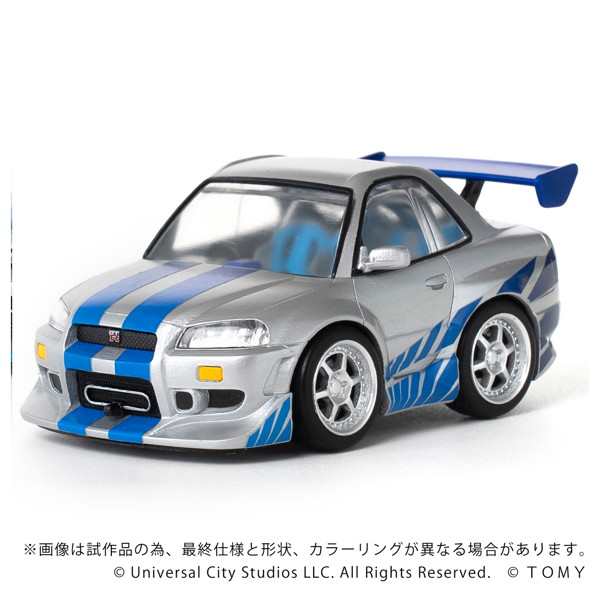 QV-02 ワイルド・スピード NISSAN SKYLINE GT-R （R34）