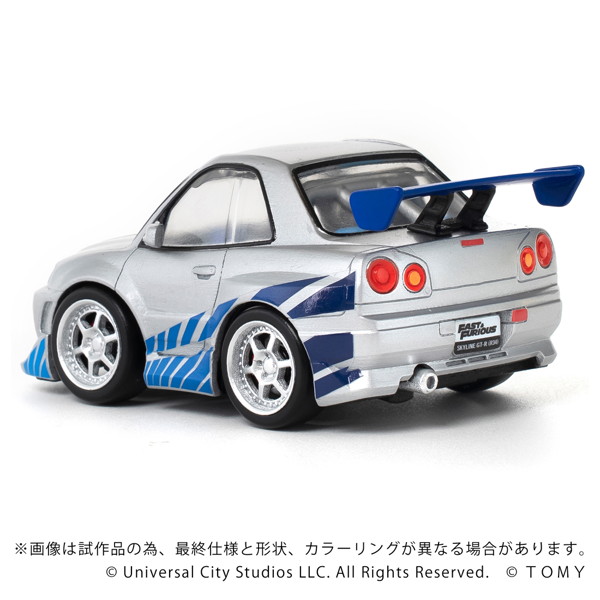 QV-02 ワイルド・スピード NISSAN SKYLINE GT-R （R34）