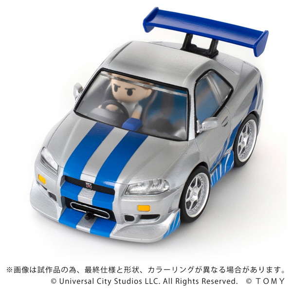 QV-02 ワイルド・スピード NISSAN SKYLINE GT-R （R34）