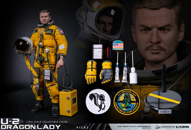 ダムトイ 1/6 SR-71 ブラックバード テストパイロット