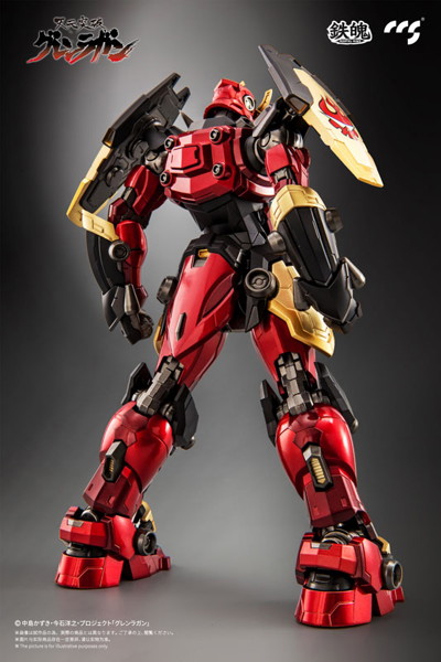 CCSTOYS 鉄魄（MORTAL MIND）シリーズ 天元突破グレンラガン グレンラガン 合金可動フィギュア