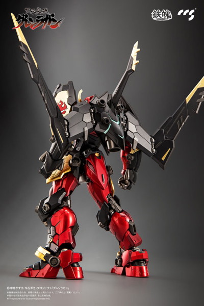 CCSTOYS 鉄魄（MORTAL MIND）シリーズ 天元突破グレンラガン グレンラガン 合金可動フィギュア