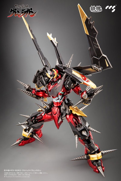 CCSTOYS 鉄魄（MORTAL MIND）シリーズ 天元突破グレンラガン グレンラガン 合金可動フィギュア