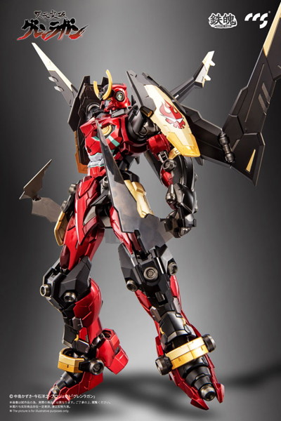 CCSTOYS 鉄魄（MORTAL MIND）シリーズ 天元突破グレンラガン グレンラガン 合金可動フィギュア