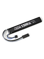 【GUN】Noir LiPo 7.4V 1300mAh ストックインスティックタイプ