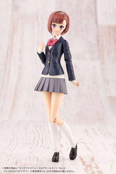 カスタマイズフェイス＆デカールセット Vol.9【らぐほのえりかデザイン 小鳥遊暦用A】