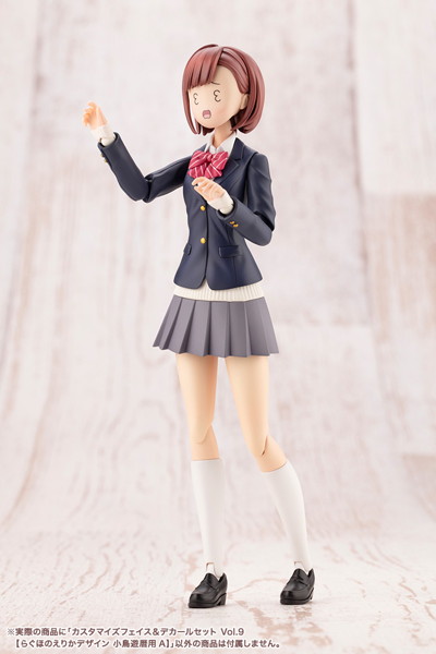 カスタマイズフェイス＆デカールセット Vol.9【らぐほのえりかデザイン 小鳥遊暦用A】