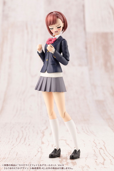 カスタマイズフェイス＆デカールセット Vol.9【らぐほのえりかデザイン 小鳥遊暦用A】