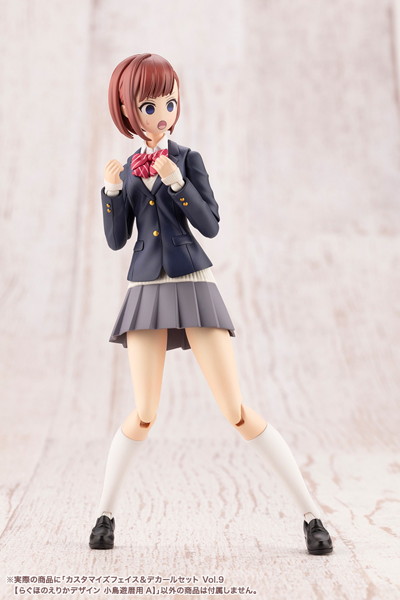 カスタマイズフェイス＆デカールセット Vol.9【らぐほのえりかデザイン 小鳥遊暦用A】