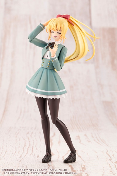 カスタマイズフェイス＆デカールセット Vol.10【らぐほのえりかデザイン 佐伯リツカ用A】