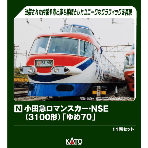 10-2006 小田急ロマンスカー・NSE（3100形）「ゆめ70」 11両セット特別企画品