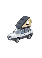 トヨタ RAV4J V (銀) テント、フィギュア付