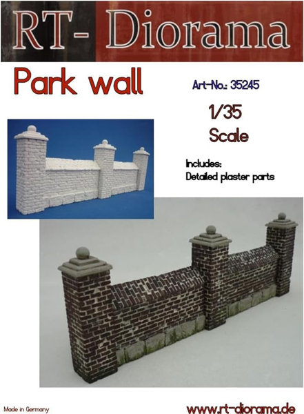 RTD35245 1/35 公園の壁