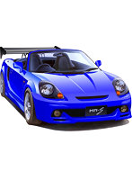 ID-334 1/24 インチアップシリーズ No.334 トヨタMR-S（GT・Wウィング付き）