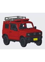 ID-185 1/24 インチアップシリーズ No.185 スズキ ジムニー JB64（消防広報車/志太北広報1）
