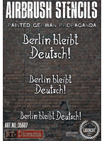 RTD35607 1/35 エアブラシステンシル:ドイツ プロパガンダ
