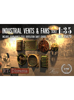 RTD35679 1/35 1940年代 工場の通気口＆ ファン （7種各1）