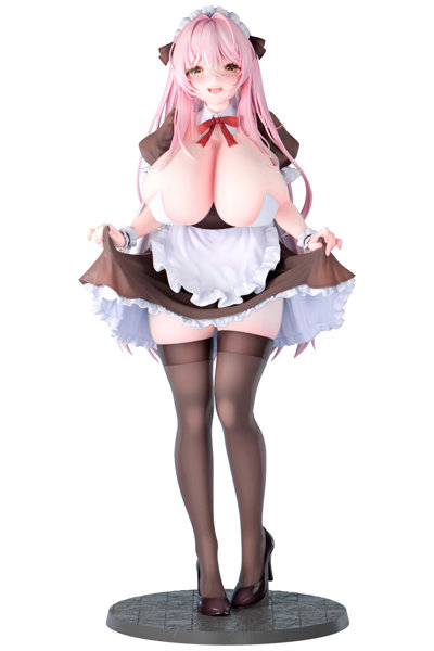 カノラユ「ご奉仕メイドの清瀬めぐみさん」通常ver. 1/5スケール塗装済み完成品フィギュア