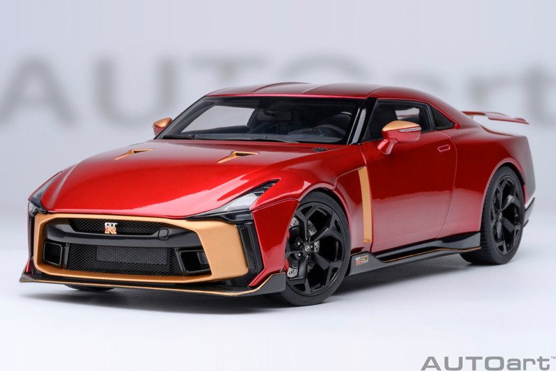 NISSAN GT-R50 by ITALDESIGN （メタリック・レッド/ゴールド）