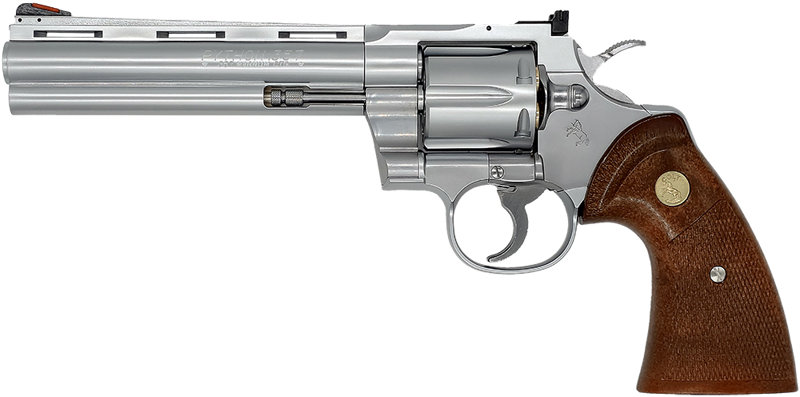 Colt Python 6inch R-model StainlessFinish ModelGun