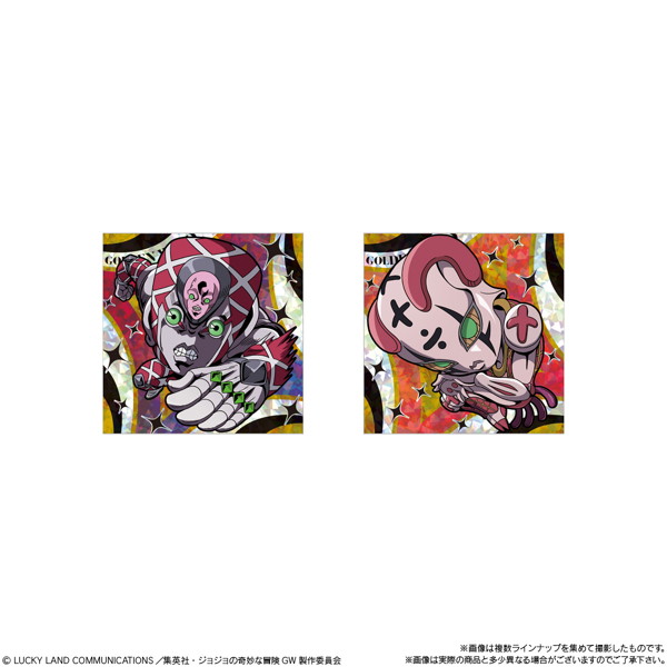 にふぉるめーしょん ジョジョの奇妙な冒険 シールウエハース 〜黄金の風 Episodio02〜 （全32種） 1BOX:20個入
