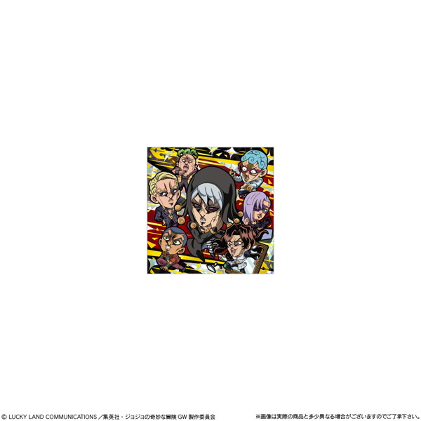 にふぉるめーしょん ジョジョの奇妙な冒険 シールウエハース 〜黄金の風 Episodio02〜 （全32種） 1BOX:20個入