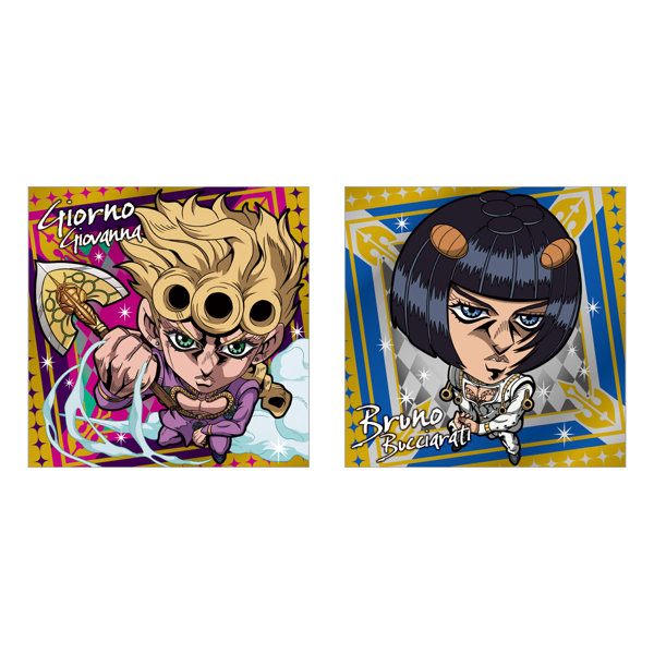 にふぉるめーしょん ジョジョの奇妙な冒険 シールウエハース 〜黄金の風 Episodio02〜 （全32種） 1BOX:20個入