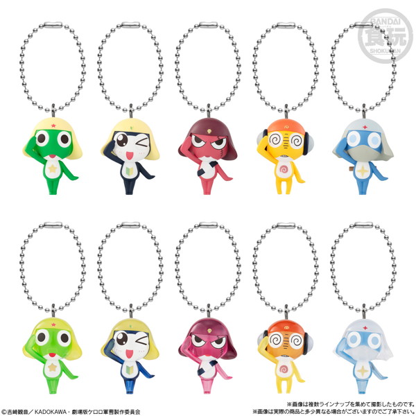 ケロロ軍曹 マスコット＆グミであります！ （全10種） 1BOX:12個入