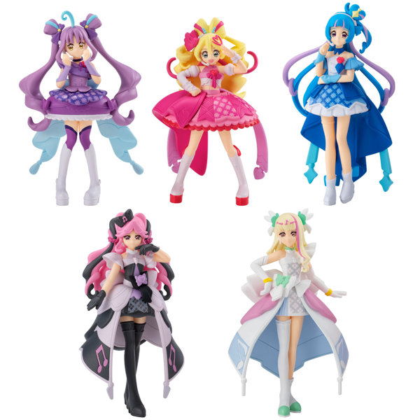 キミとアイドルプリキュア♪キューティーフィギュア （全5種） 1BOX:10個入