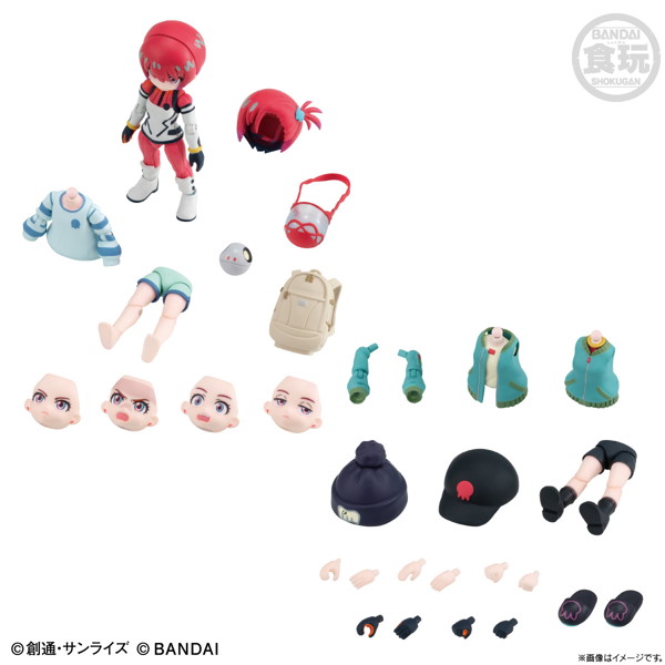 リンクトラベラーズ『機動戦士Gundam GQuuuuuuX』ノ世界 マチュコーディネートセット