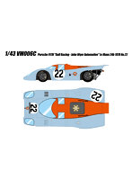 Porsche 917K ’Gulf Racing John Wyer Automotive’ Le Mans 24h 1970 No.22