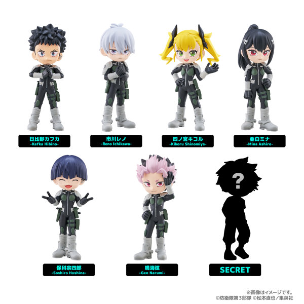 PalVerse 怪獣8号 （全6＋1種） 1BOX:6個入