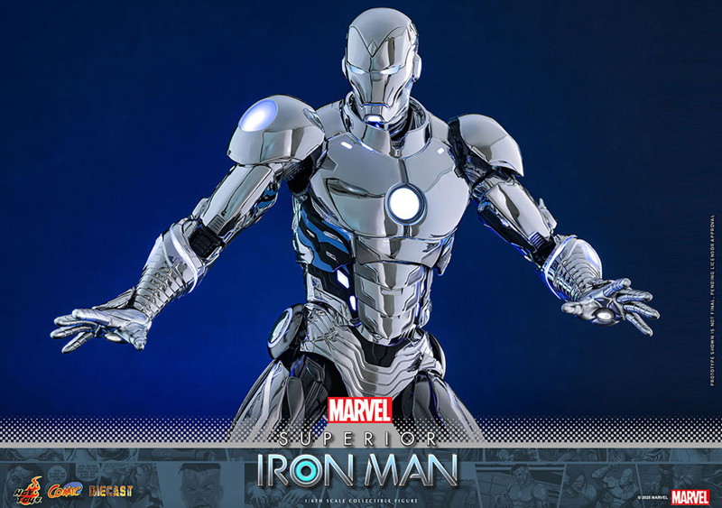 【コミック・マスターピース DIECAST】 『マーベル・コミック』1/6スケールフィギュア スーペリア・アイ...