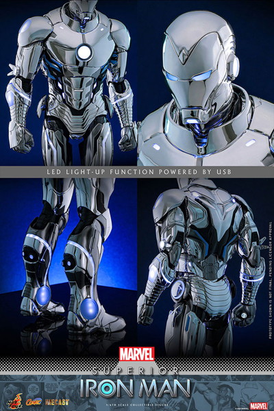 【コミック・マスターピース DIECAST】 『マーベル・コミック』1/6スケールフィギュア スーペリア・アイ...