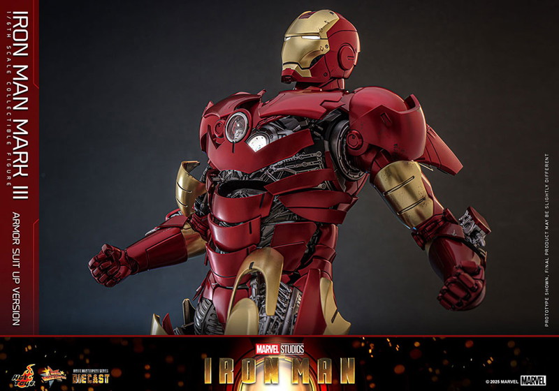 【ムービー・マスターピース DIECAST】 『アイアンマン』1/6スケールフィギュア アイアンマン・マーク3...