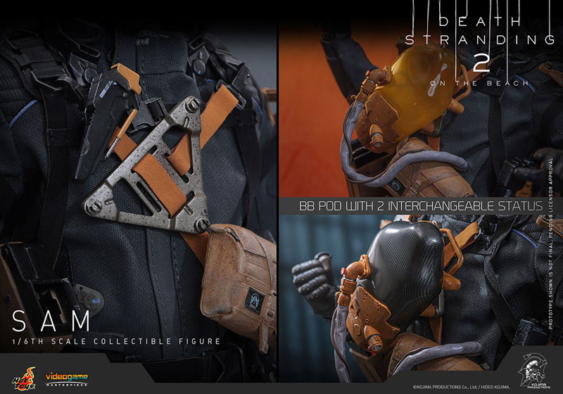 【ビデオゲーム・マスターピース】 『DEATH STRANDING 2: ON THE BEACH』1/6スケールフィギュア サム