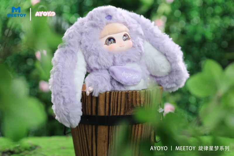 【BOX販売】AYOYO メロディースタードリーム シリーズ ソフビぬいぐるみ ブラインドボックス（1BOX=6個）