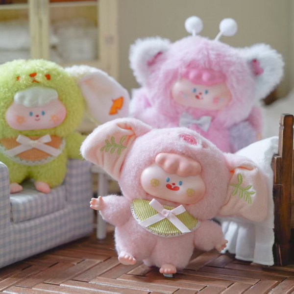 【BOX販売】DiMieMie ふしぎなよんきのうた シリーズ ソフビぬいぐるみ ブラインドボックス（1BOX=6個）