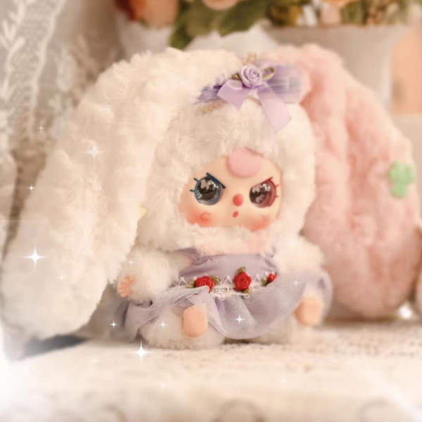 【BOX販売】Baby Three Lily Rabbit Town V4 プラッシュブラインドボックス（1BOX=6個）