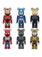 BE@RBRICK CHASE MARVEL INFINITY SAGA （全6種） 1BOX:12個入