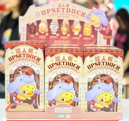 【BOX販売】UPSETDUCKシリーズ クレイジーサーカス（1BOX=6個） 8,954円