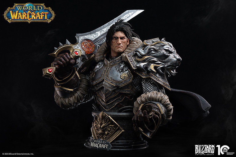 World of Warcraft Infinity Studio X Blizzard ヴァリアン・リン バストモデル