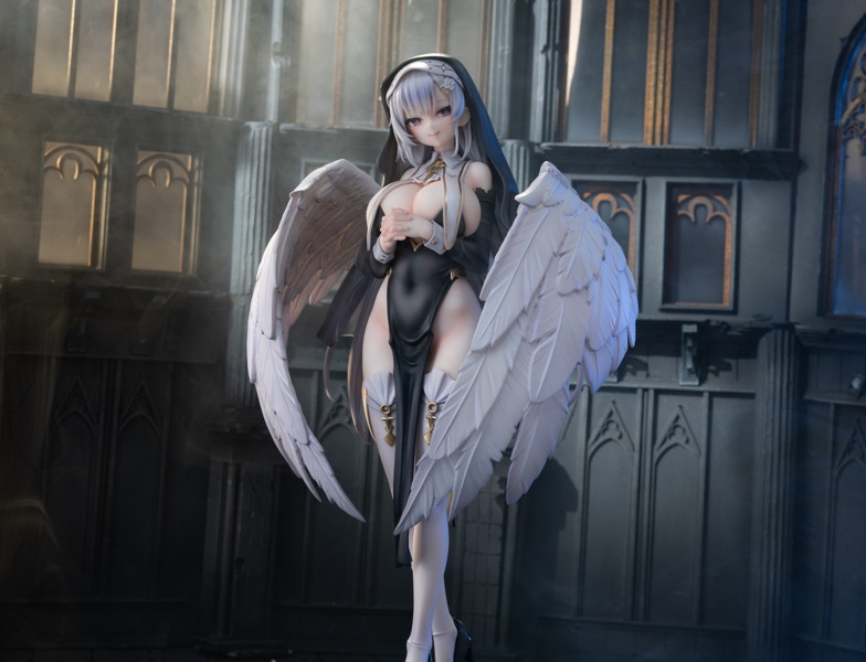 KAWA DESIGN 天使の修道女 聖羽 豪華版 1/6 完成品フィギュア