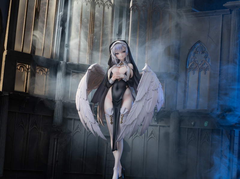KAWA DESIGN 天使の修道女 聖羽 豪華版 1/6 完成品フィギュア