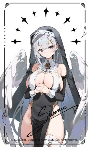 KAWA DESIGN 天使の修道女 聖羽 豪華版 1/6 完成品フィギュア